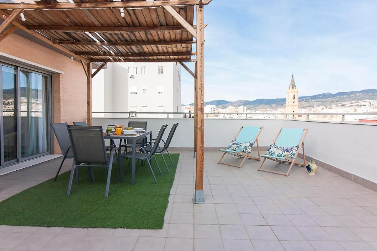 Malaga Center Flat Terrace & Parking Apartment