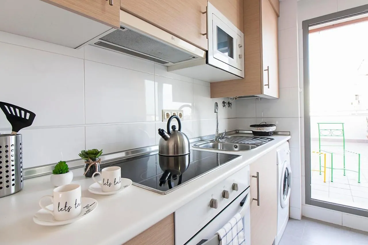 Malaga Center Flat Terrace & Parking Apartamento